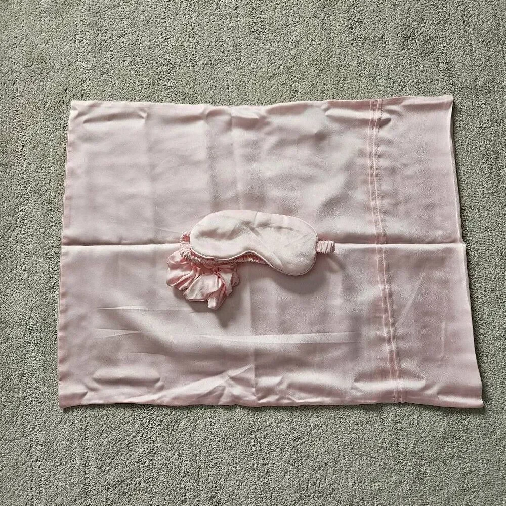 3/$15 Shabby Chic Pink Satin Sleep Set